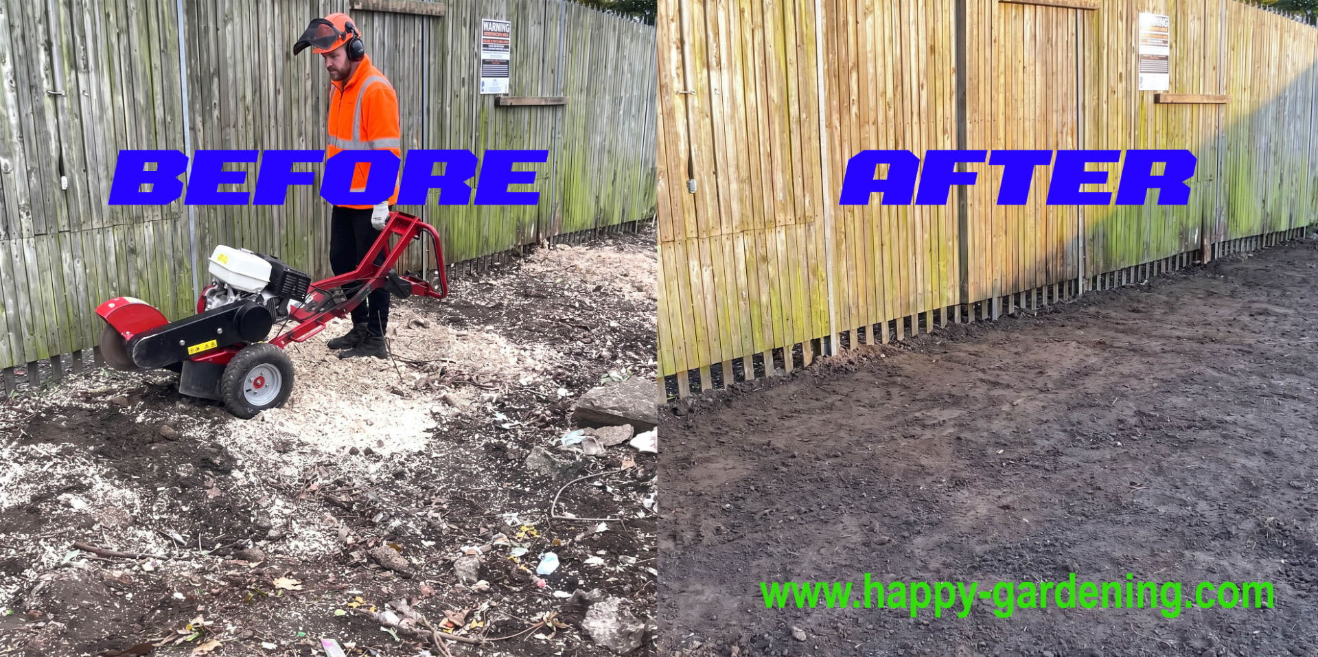 Recent gardening work by Happy Gardening